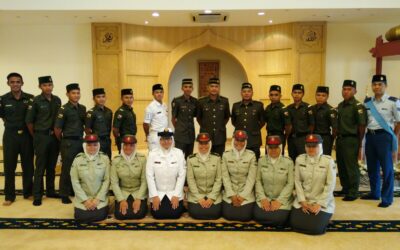 Majlis Penutup Kursus Ta’alim Al-Quran anjuran Jabatan Agama Angkatan Bersenjata Diraja Brunei (JAMA’AT) bagi semua warga Angkatan Bersenjata Diraja Brunei dan kepada saudara-saudara baru ABDB