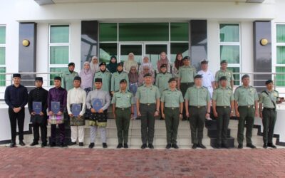 UNISSA AND KUPU SB INDUSTRIAL TRAINING STUDENTS END THE INTERNSHIP PROGRAMME AT THE ROYAL BRUNEI ARMED FORCES RELIGIOUS DIRECTORATE WITH A FAREWELL CEREMONY
