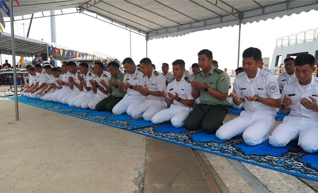 DEPLOYMENT OF RELIGIOUS DIRECTORATE ROYAL BRUNEI ARMED FORCES PERSONNEL ONBOARD ROYAL BRUNEI SHIP DARULAMAN (08) DURING LONG-RANGE VOYAGE FOR ASEAN MULTILATERAL NAVAL EXERCISE (AMNEX) 03/2025 IN PENANG, MALAYSIA AND DEFENCE DIPLOMACY VISIT TO VIETNAM