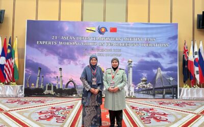 JAMA’AT ABDB OFFICERS SERVE AS RAPPORTEURS AT THE 21ST ASEAN DEFENCE MINISTERS’ MEETING-PLUS EXPERTS’ WORKING GROUP ON PEACEKEEPING OPERATIONS (ADMM-PLUS EWG ON PKO) IN BRUNEI DARUSSALAM